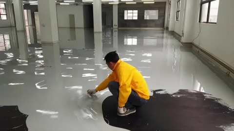 昆山防腐防静电地坪,防腐防静电自流平地坪